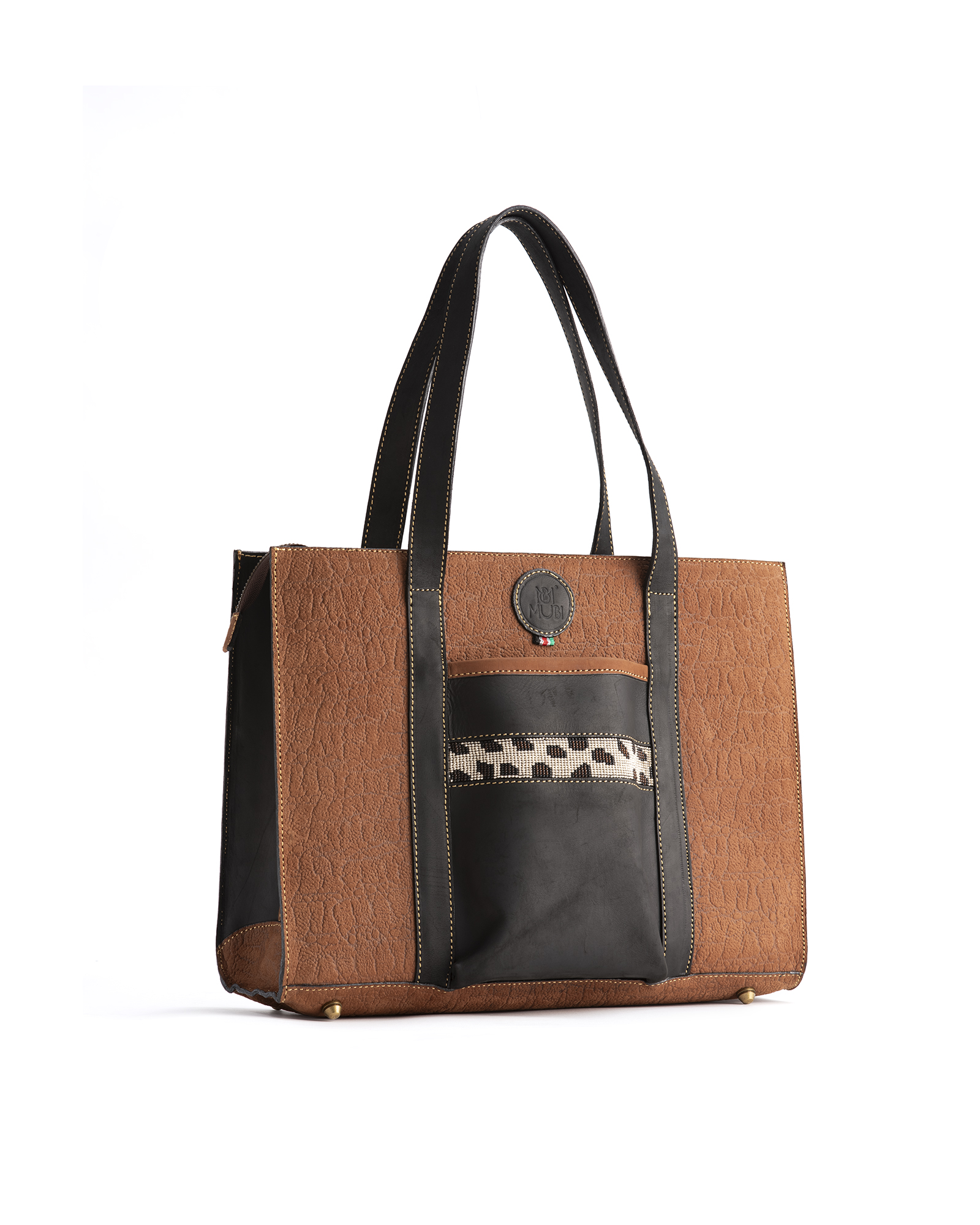 BELLA LEATHER TOTEBAG