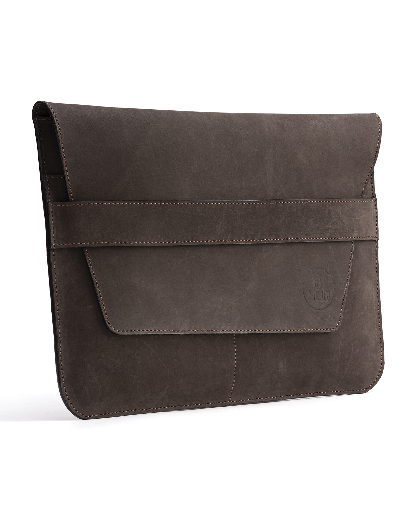 NYOTA LEATHER LAPTOP SLEEVE