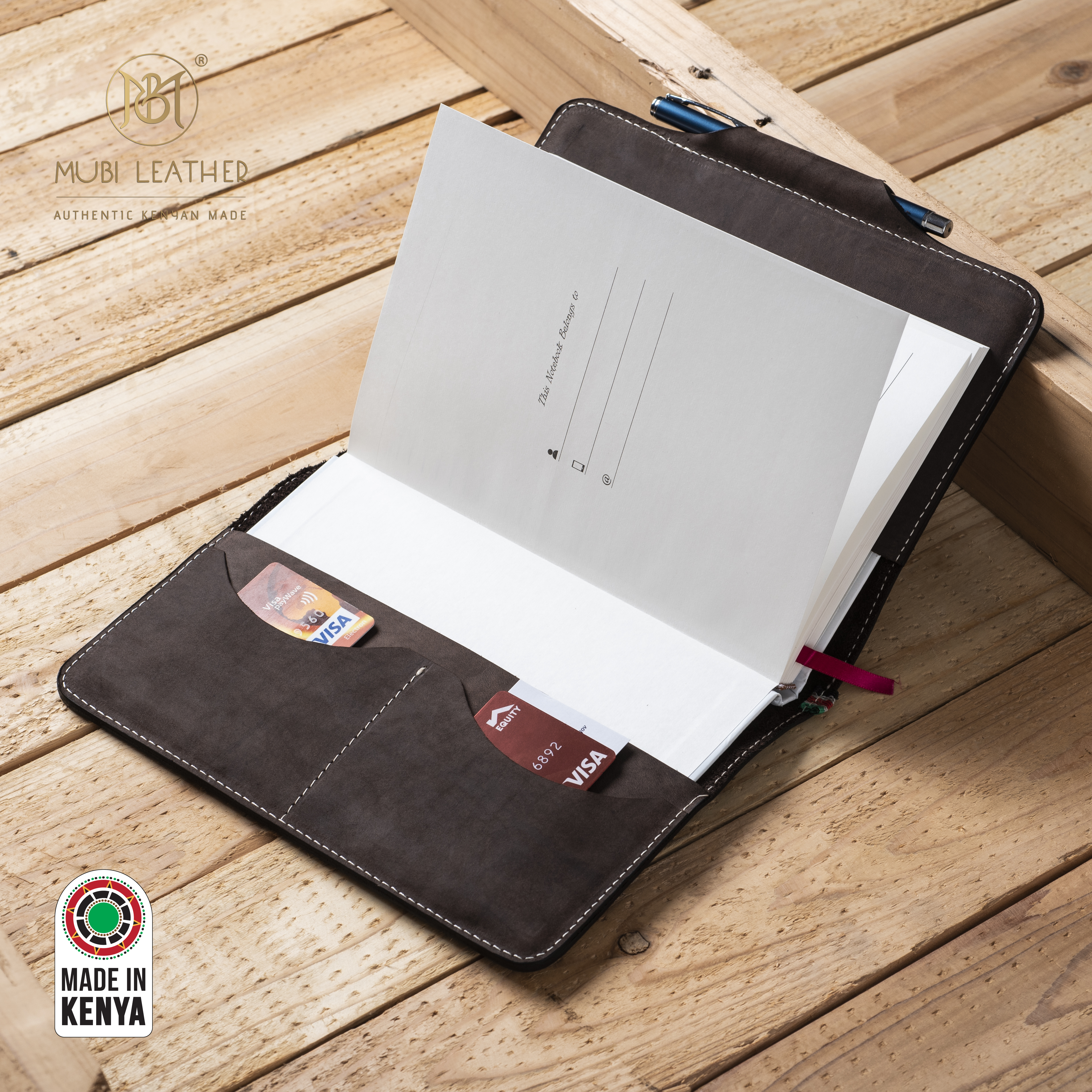 DAFTARI LEATHER NOTEBOOK COVER