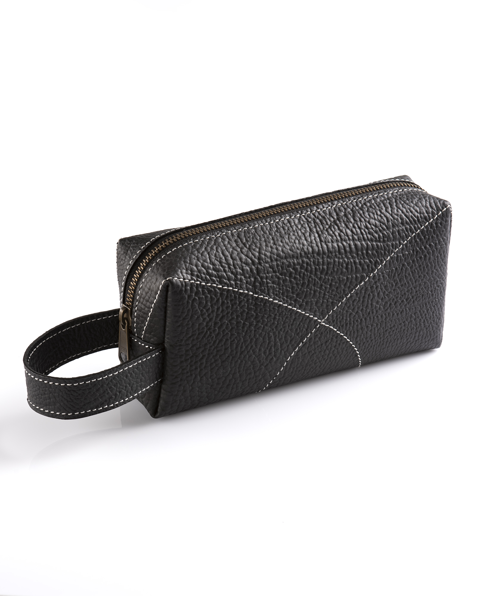 MINI LEATHER WASHBAG