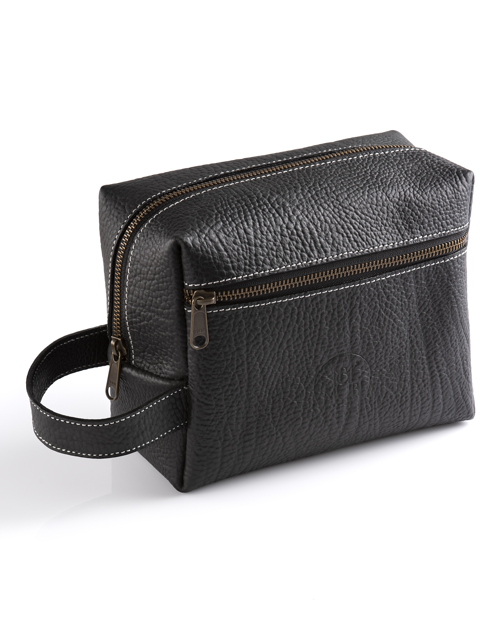 MEGA LEATHER WASHBAG