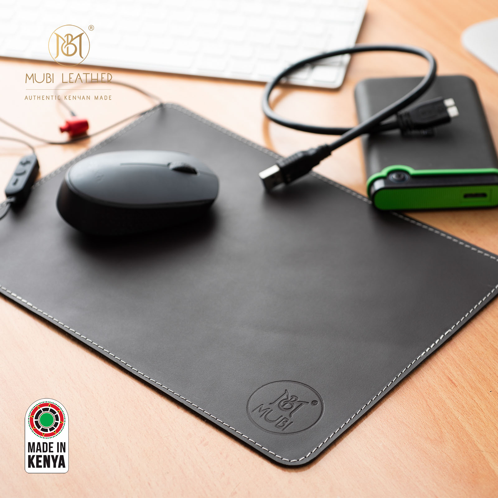 ZAWADI LEATHER MOUSEPAD