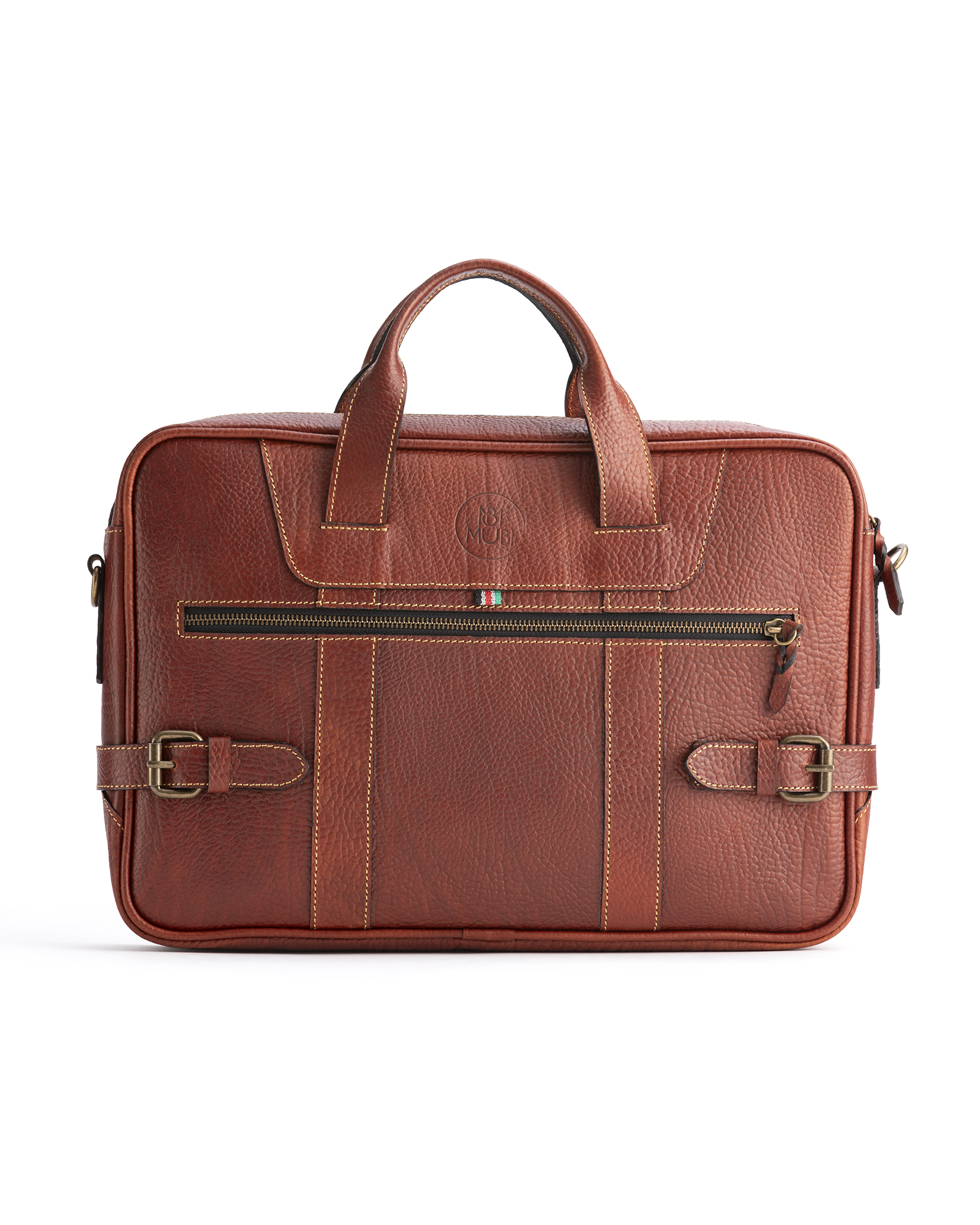 MALI LEATHER LAPTOP BAG