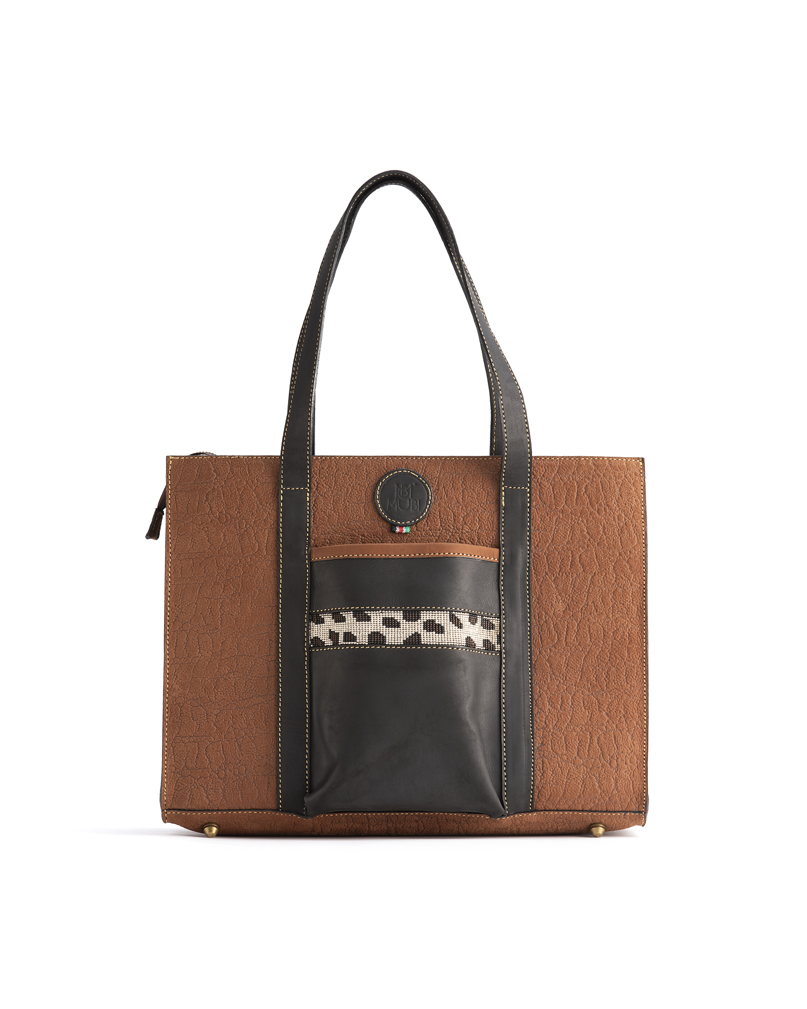 BELLA LEATHER TOTEBAG