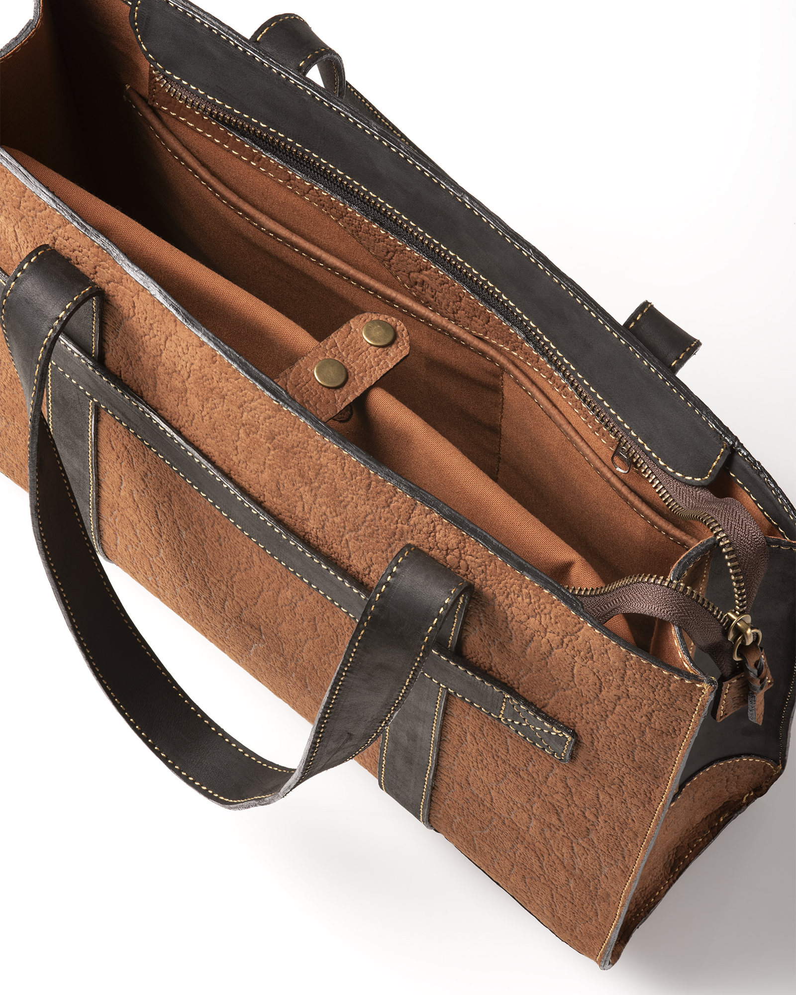 BELLA LEATHER TOTEBAG